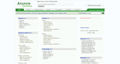 Desktop Screenshot of paraiba.anuncieonline.com.br