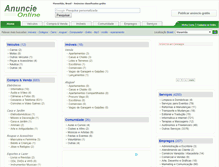 Tablet Screenshot of maranhao.anuncieonline.com.br