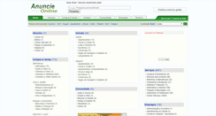 Desktop Screenshot of goias.anuncieonline.com.br