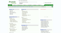 Desktop Screenshot of anuncieonline.com.br